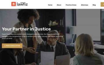 Lawfiz One (screenshot desktop)