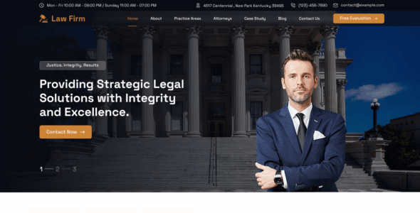 Lawyer Consultant Firm (WordPress)