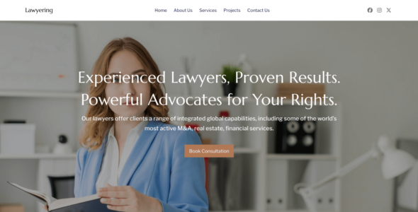Lawyering (WordPress)
