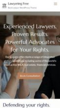 Lawyering (screenshot mobile)