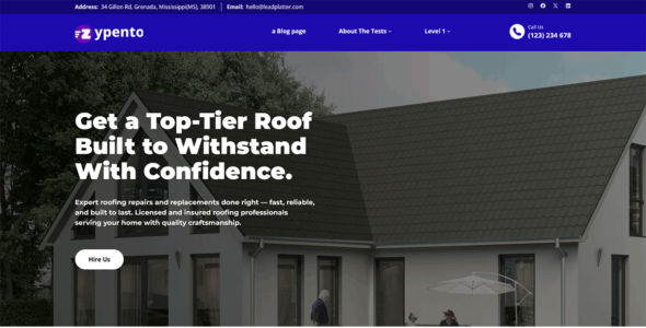 LeadPlatter Roofing (WordPress)