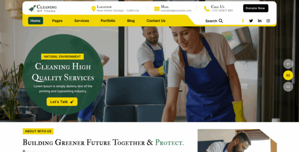 Legacy Cleaning Company (WordPress)