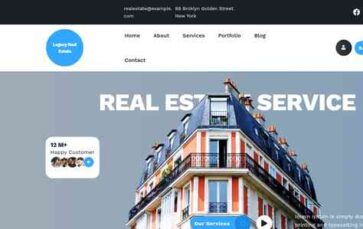 Legacy Real Estate (screenshot desktop)