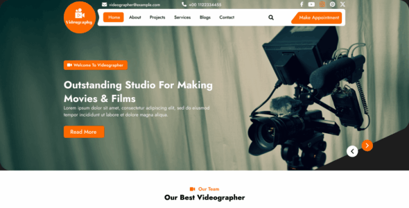 Legacy Videography (WordPress)