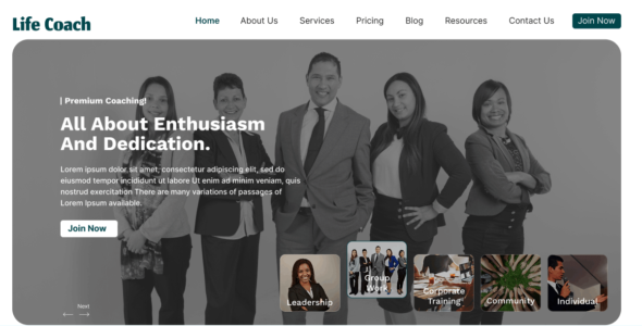 Legacy Wellness Coach (WordPress)