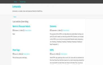 Lemuralia (screenshot desktop)