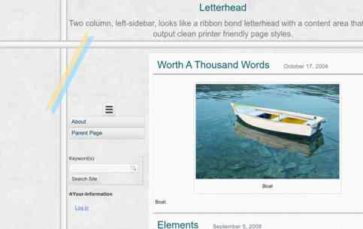 Letterhead (screenshot desktop)
