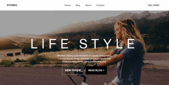 Lifestyle Stories (WordPress)