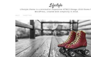 Lifestyle (Themehit) (screenshot desktop)