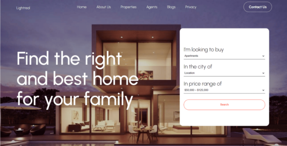 Lightreal (WordPress)