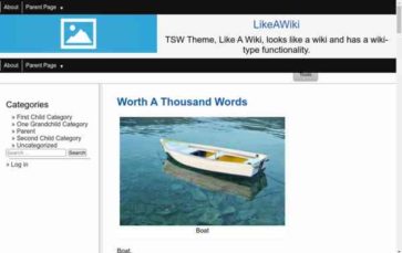 LikeAWiki (screenshot desktop)