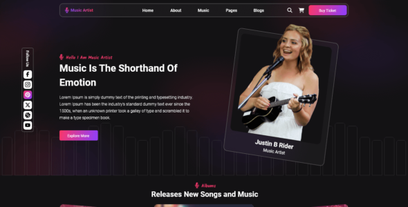 Live Artist (WordPress)