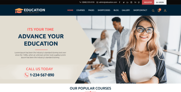 LMS Education (WordPress)