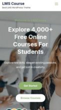 LMSCourse (screenshot mobile)