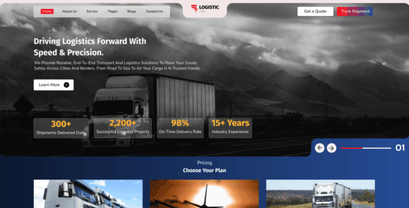 Logistics Firm (WordPress)