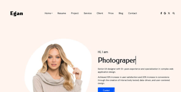 Lopez Creative Portfolio (WordPress)