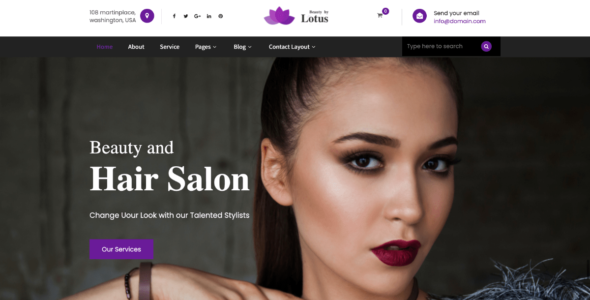 Lotus Beauty (WordPress)