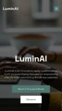 LuminAI (screenshot mobile)
