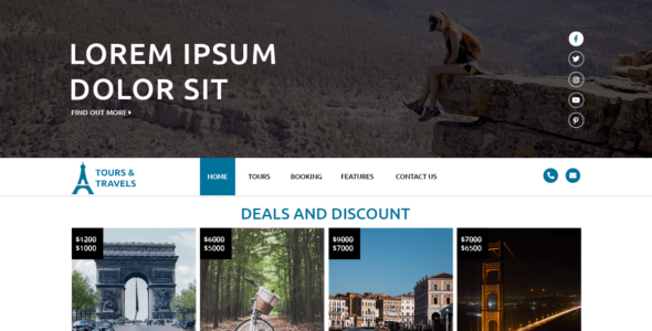 Luxury Travel (WordPress)