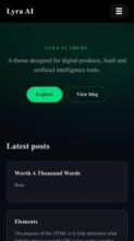 Lyra AI (screenshot mobile)