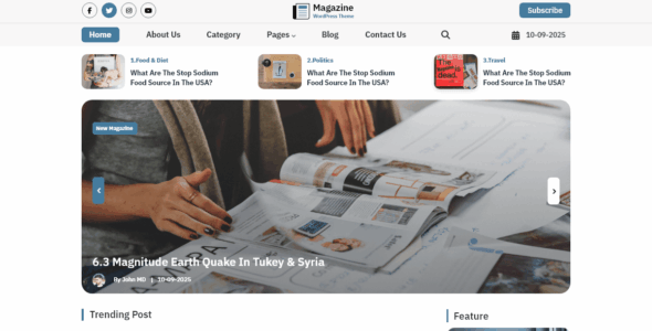 Magazine Blocks (WordPress)