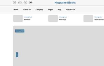 Magazine Blocks (screenshot desktop)