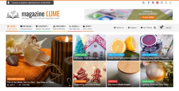 Magazine Lume (WordPress)