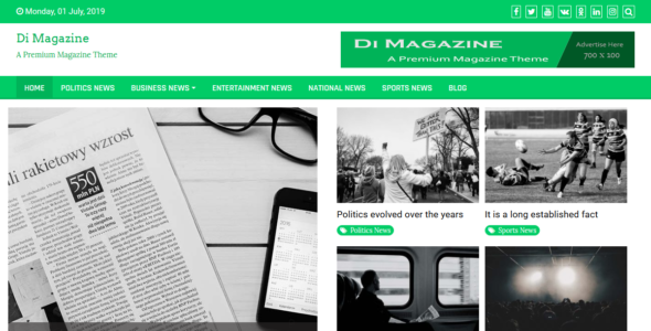 Magazine News Plus (WordPress)