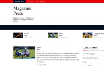 Magazine Press (screenshot desktop)