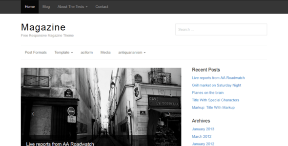 Magazine (WordPress)
