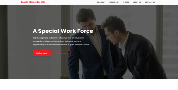 Magic Elementor Lite (WordPress)