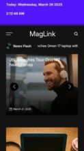MagLink (screenshot mobile)