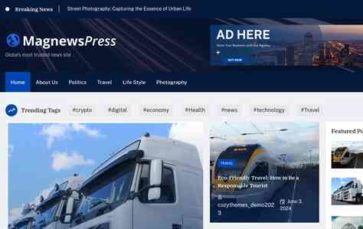 MagnewsPress (screenshot desktop)