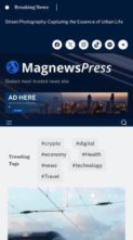 MagnewsPress (screenshot mobile)