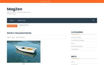 MagZen (screenshot desktop)