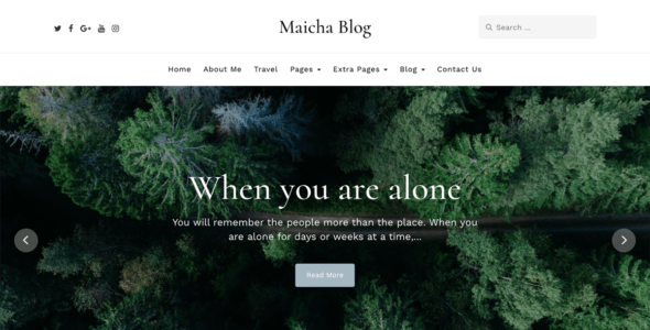 Maicha Blog (WordPress)