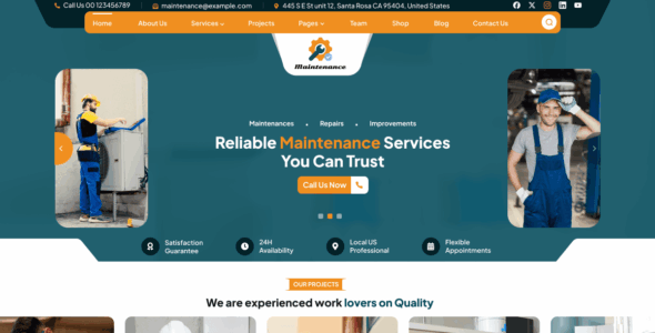 Maintenance Works (WordPress)