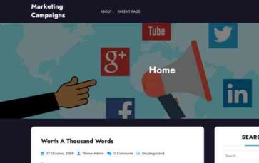 Marketing Campaigns (screenshot desktop)