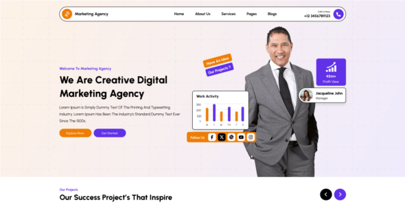 Marketing Firm (WordPress)