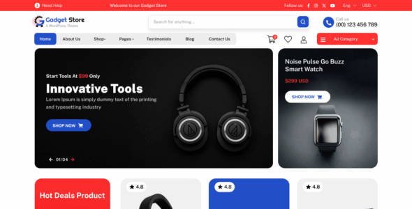 Marketplace Shop (WordPress)