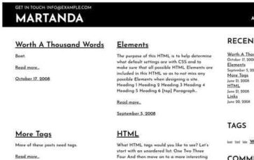 Martanda (screenshot desktop)