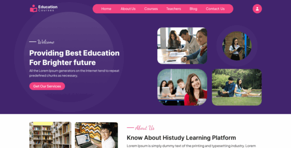 Master Education (WordPress)