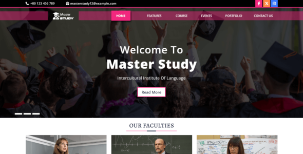 Master Study Lite (WordPress)