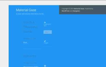 Material Gaze (screenshot desktop)