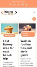 Screenshot Mobile Matina Blog (screenshot mobile)