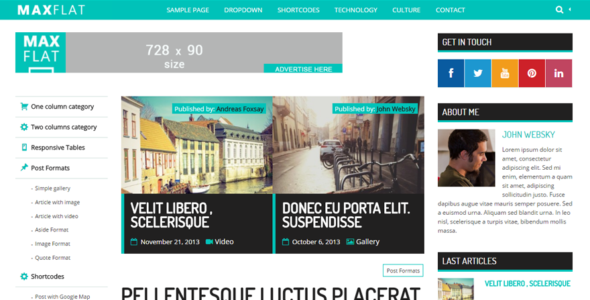 MaxFlat Core (WordPress)
