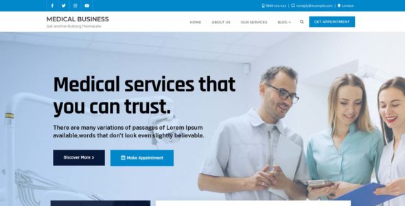 Medical Business (WordPress)