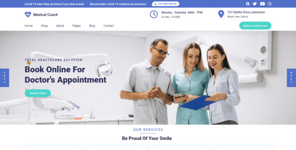 Medical Coach (WordPress)