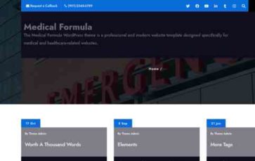 Medical Formula (screenshot desktop)