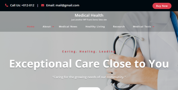 Medical Health (WordPress)